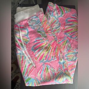 Lilly Pulitzer Linen Beach Pants (M)